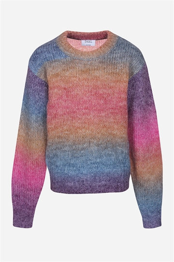 D-xel Aster Knit Pullover - Pink Yarrow